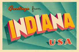 Indiana Postcard